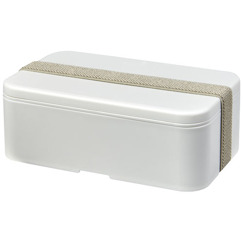 MIYO Renew jednoczęściowy lunchbox Kość słoniowa-Kamienny szary 21018102 