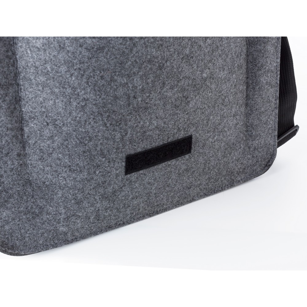 Torba na laptopa 15" z filcu RPET Szary V1257-19 (4)