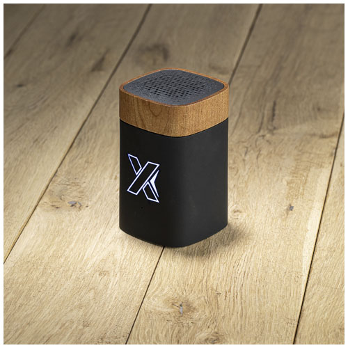 Drewniany głośnik Clever  SCX.design S30 Czarny-Naturalny 1PX02600 (3)