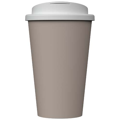 Kubek termiczny Americano® Infiniti o pojemności 350 ml z pokrywką zapobiegającą rozlewaniu się napoju Ciepły szary 21090506 (2)