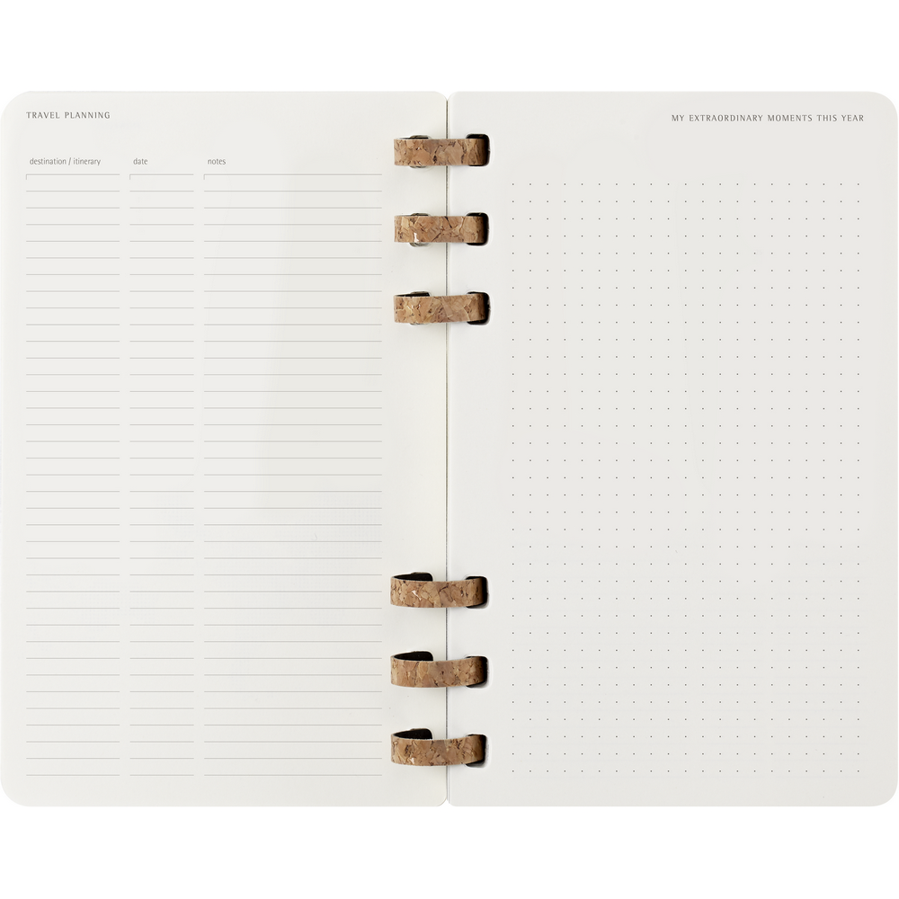Spiralny kalendarz MOLESKINE Czarny VM790-03/2026 (7)