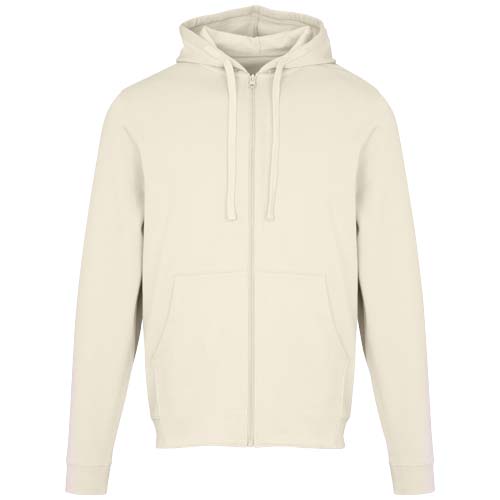 Jasper bluza unisex z kapturem z materiału organicznego pochodzącego z recyklingu z certyfikatem OCS, o gramaturze 280 g/m² Piaskowiec 3966606A (2)