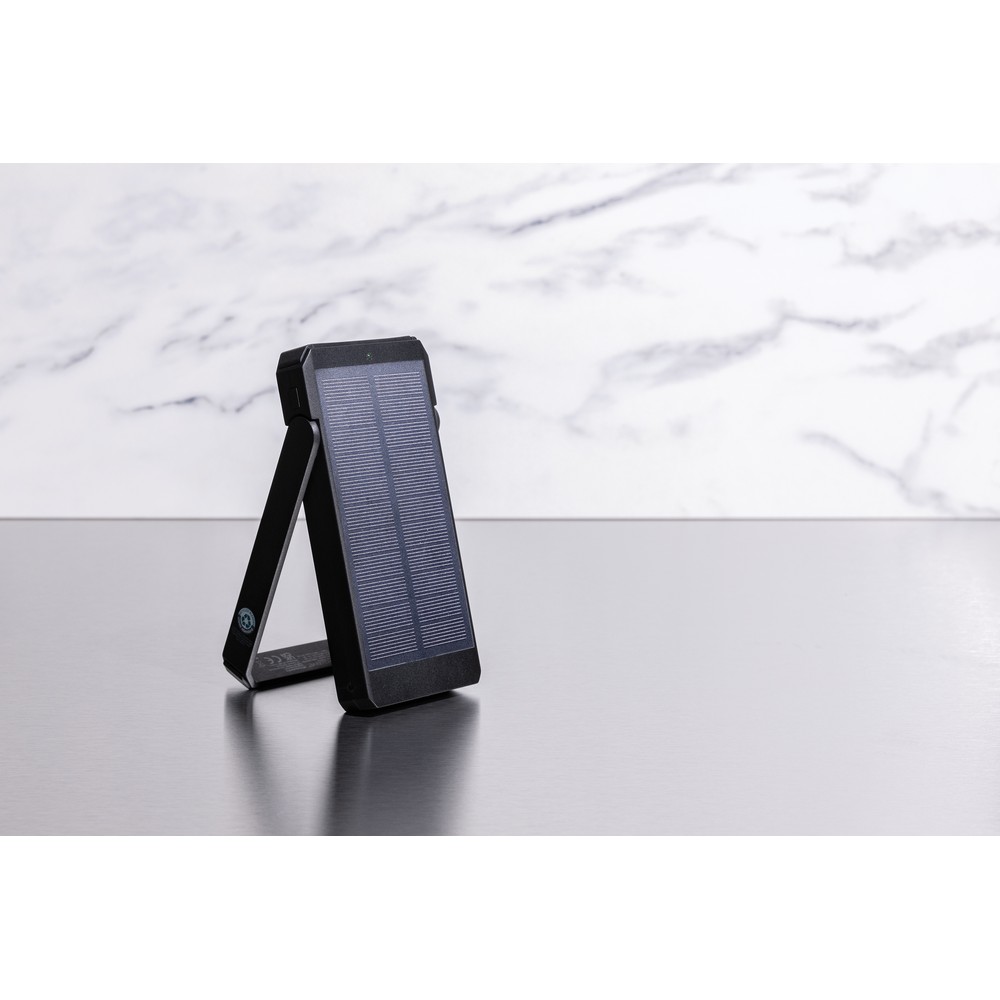 Power bank 10000 mAh Skywave, ładowarka słoneczna Czarny P322.341 (8)