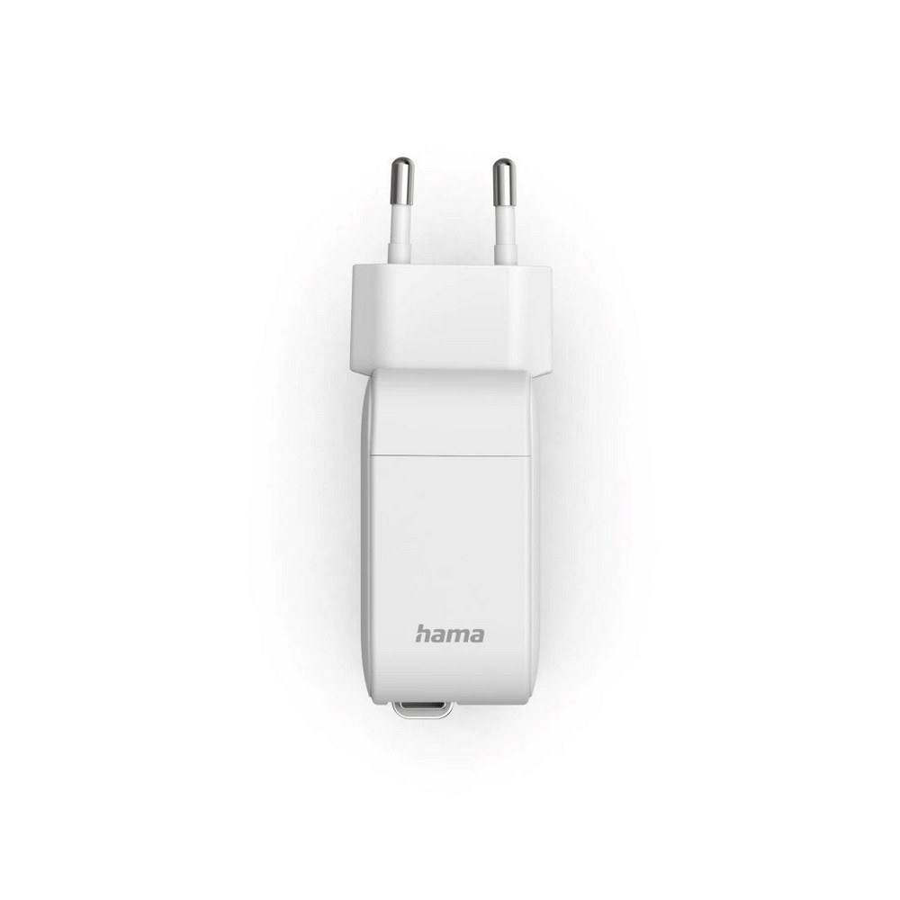 Ładowarka ścienna 65W ze zwijanym kablem Hama Biały VH075-02 (3)