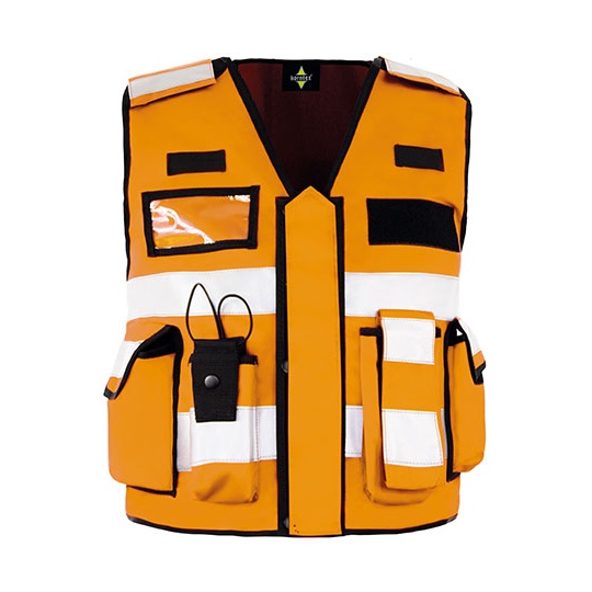Kamizelka Taktyczna Odblaskowa Poliester Oxford Signal Orange KX040-536896 