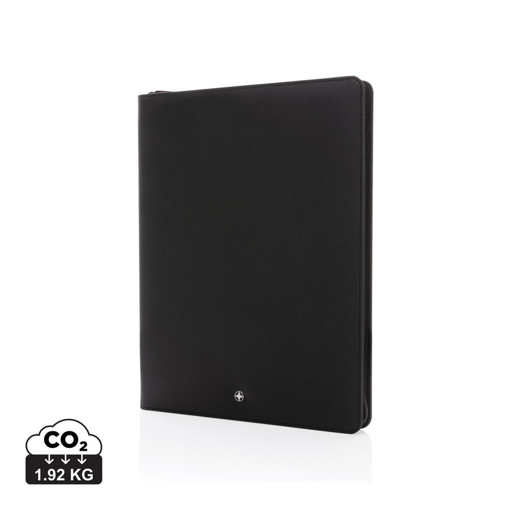 Gadżet reklamowy - Teczka konferencyjna A4 Swiss Peak Heritage, notatnik, PU z recyklingu