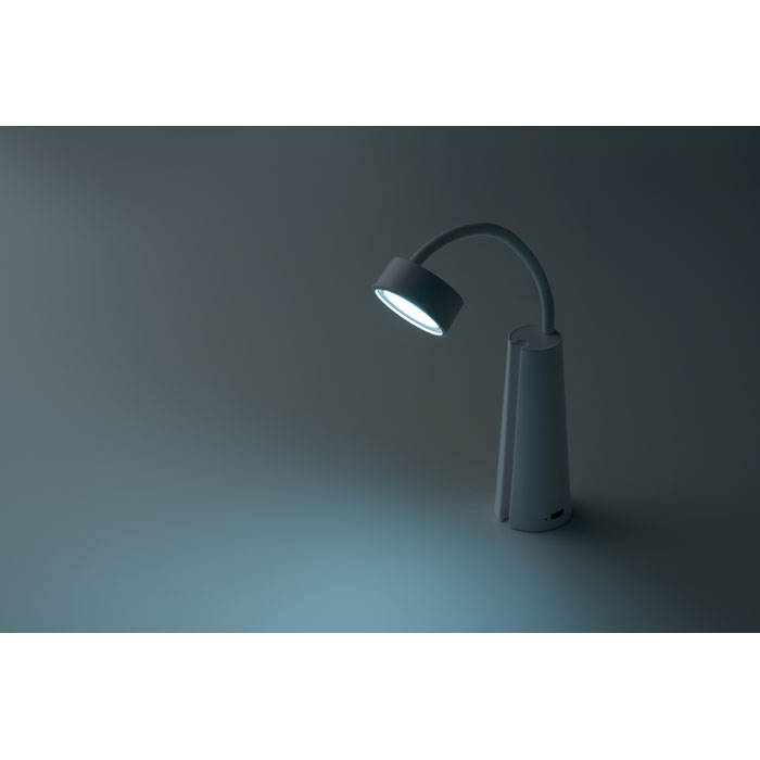 lampa biurkowa i latarka 2 w 1 Bialy MO2994-06 (3)