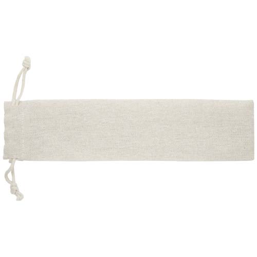 5-częściowy zestaw sztućców ze stali nierdzewnej i z drewna bukowego Root Naturalny 11341406 (2)