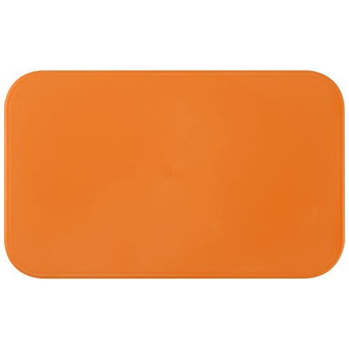 MIYO jednopoziomowe pudełko na lunch  Pomarańczowy-Biały 21046931 (3)