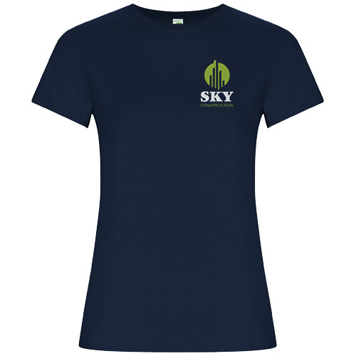 Golden koszulka damska z krótkim rękawem Navy Blue R66961R5 (1)