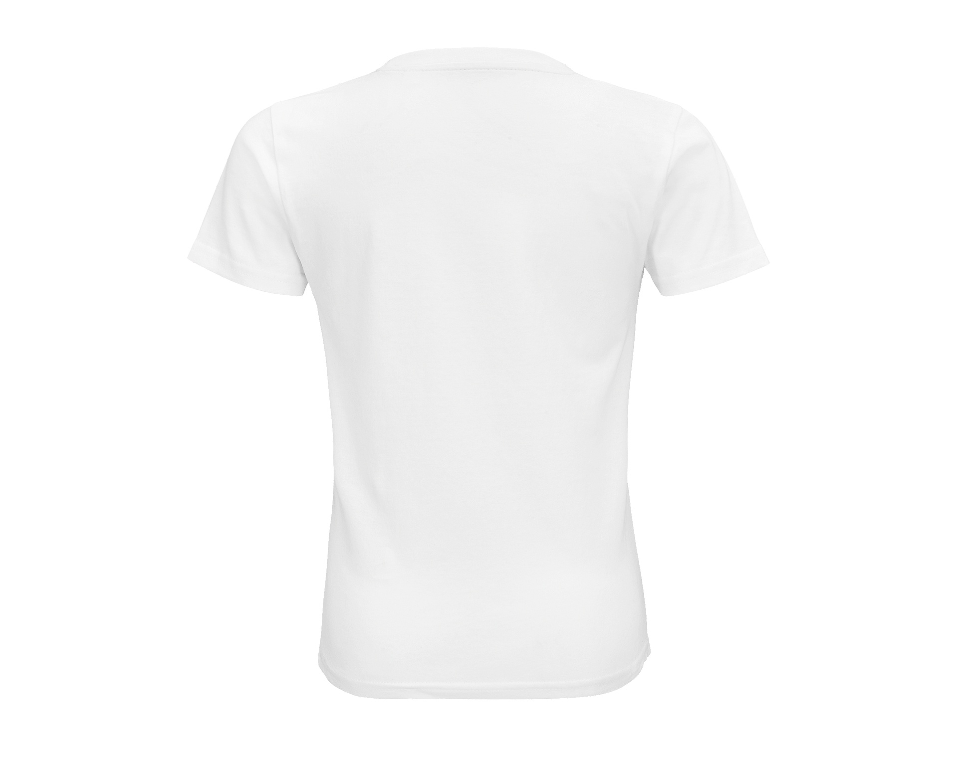 T-shirt Dziecięcy Krótki Rękaw Bawełna Organiczna White L03580-545004 (1)