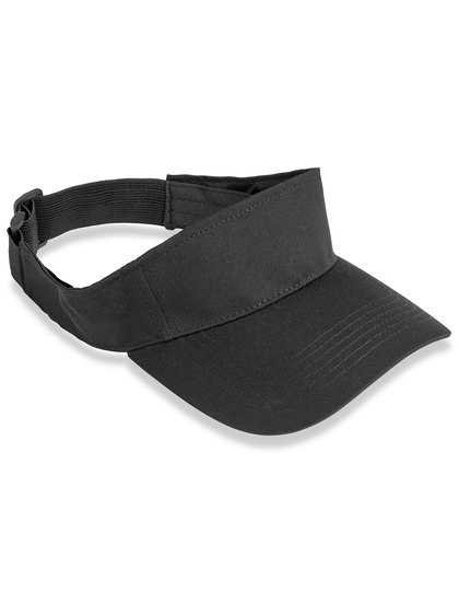 Czapka Sportowa z Daszkiem Poliestrowa Black RH990-1409267 