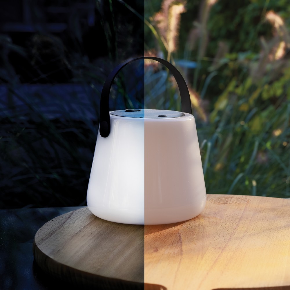 Lampka SolarGlow, ładowana przez USB, RABS Biały P513.473 (6)