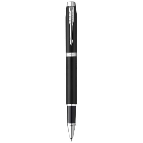 Parker IM Essentials – elegancki zestaw piśmienniczy: pióro i długopis, kolor czarny Czarny 10801490 (2)