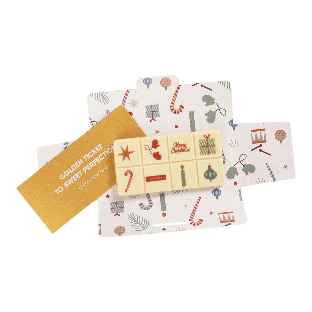 Tabliczka Czekolady Z Logo Print 70 G * Folia Bio Wielokolorowy S0382P/XM 