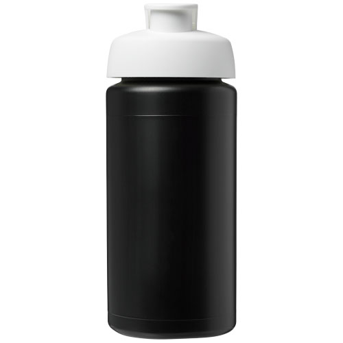 Bidon Baseline® Plus o pojemności 500 ml z wieczkiem zaciskowym i uchwytem Czarny-Biały 21007212 (2)