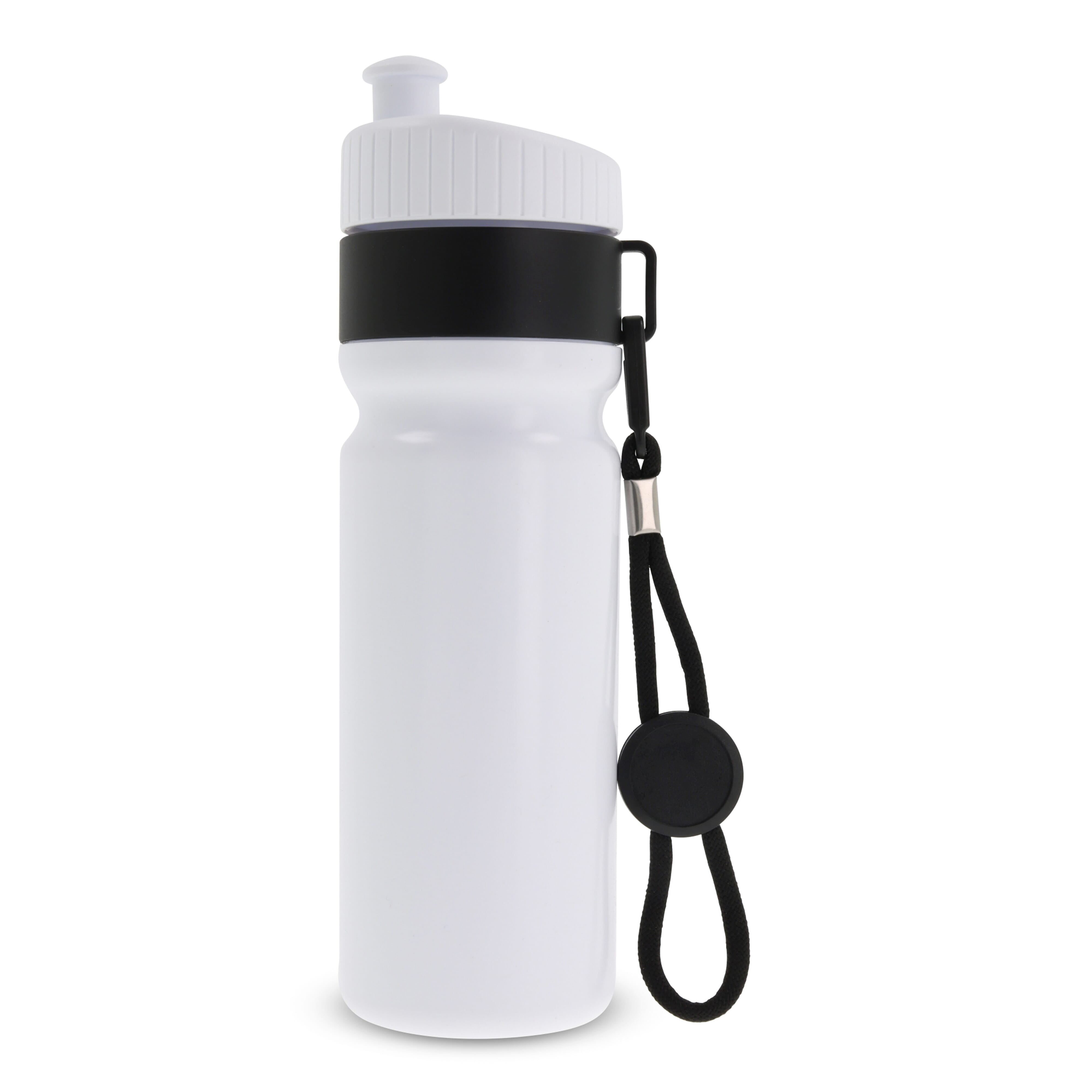 Gadżet reklamowy - Bidon Sportowy Z Obwódka I Kolorowym Sznurkiem 750ml