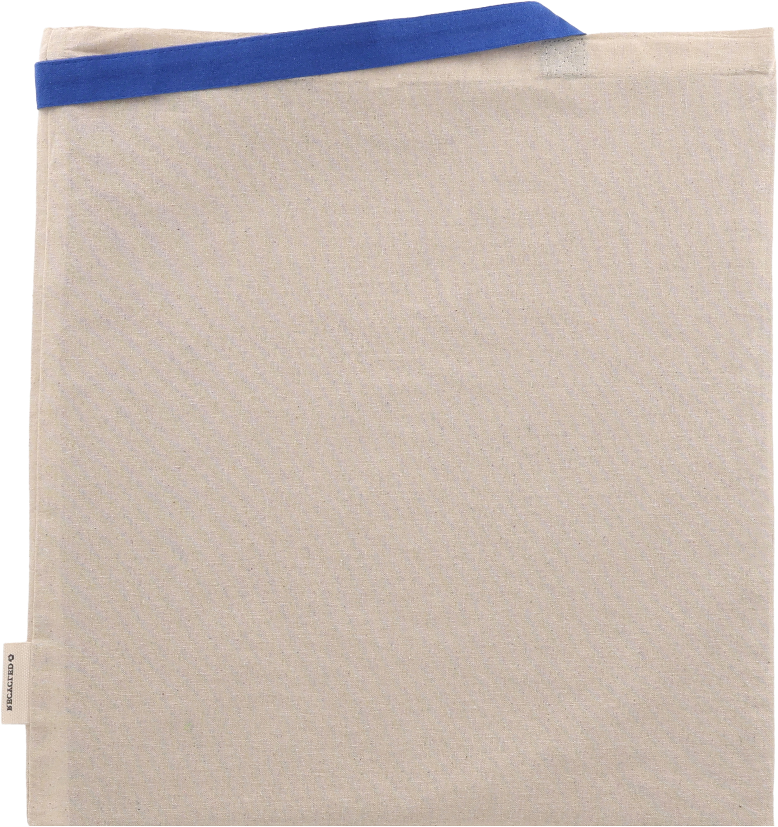 Torba bawełniana z długimi uszami, z recyklingu 140g/m2 CAMBRIDGE Niebieski 545404 (3)