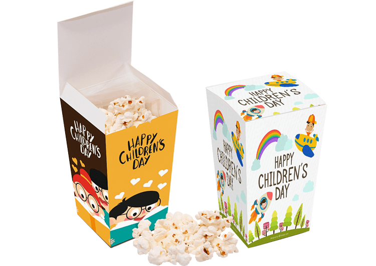 Gadżet reklamowy - 100x POPCORN W PUDEŁKU 30G