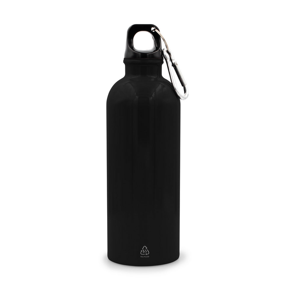 Butelka sportowa 500 ml z karabińczykiem | Brenda Czarny VA099-03 (4)