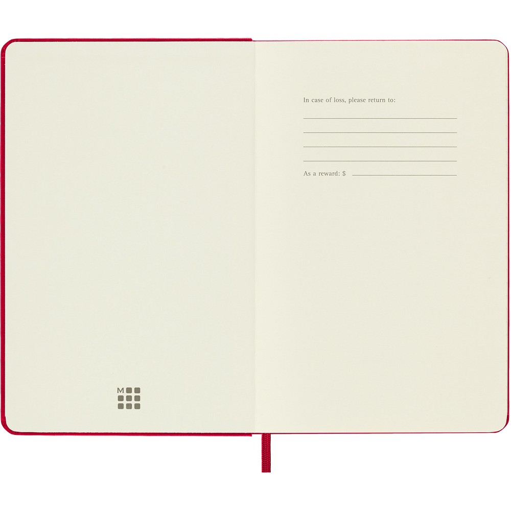 MOLESKINE Notatnik ok. B6 Czerwony VM026-05 (9)
