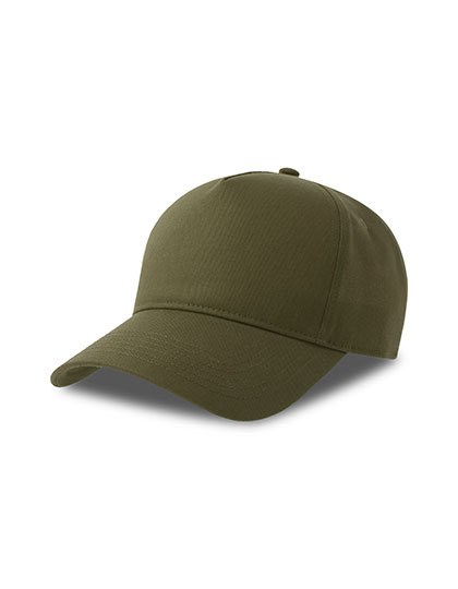 Czapka Z Daszkiem Bawełna Recykling Twill Olive AT540-987784 