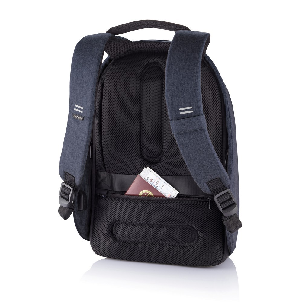 Bobby Hero Small plecak chroniący przed kieszonkowcami Niebieski P705.705 (8)