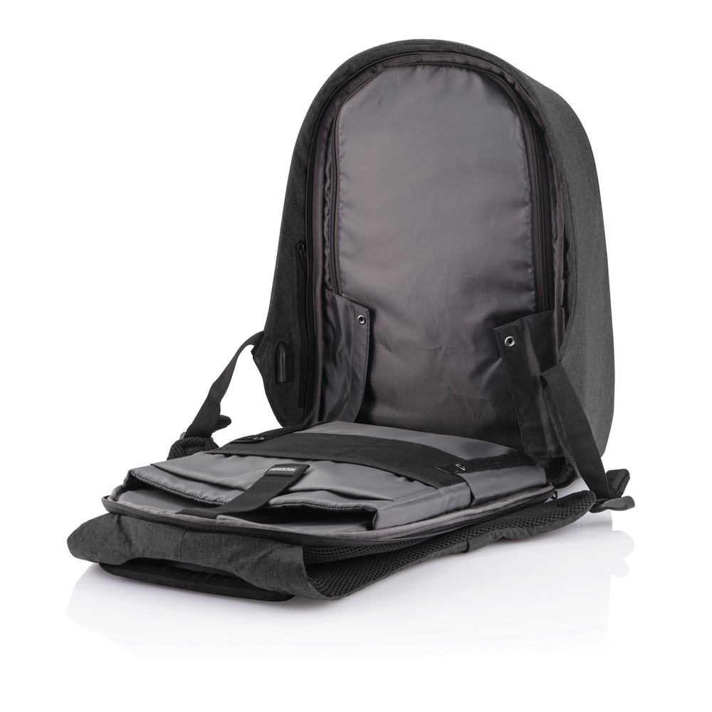 Bobby Hero Regular plecak chroniący przed kieszonkowcami Szary P705.291 (7)