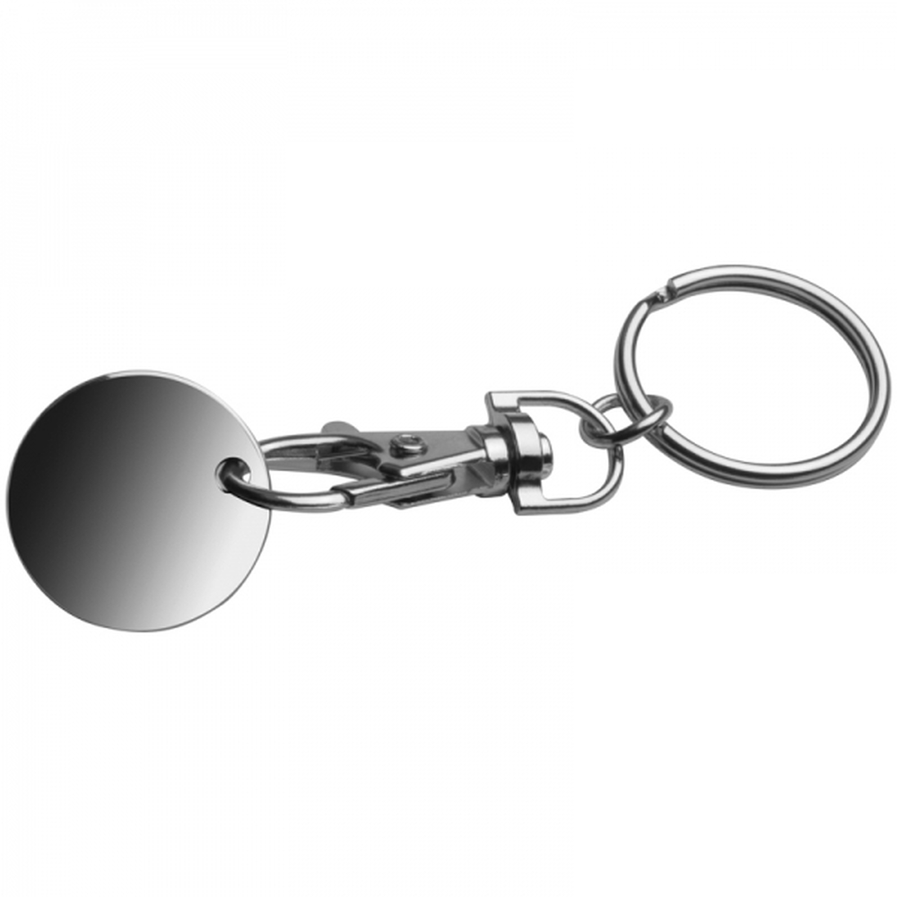 Brelok metalowy z żetonem ARRAS Czerwony 047705 (1)