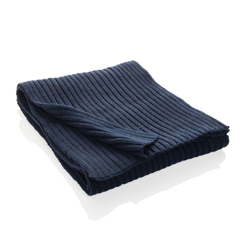 Szalik z dzianiny AWARE™ Polylana® Niebieski P453.4425 