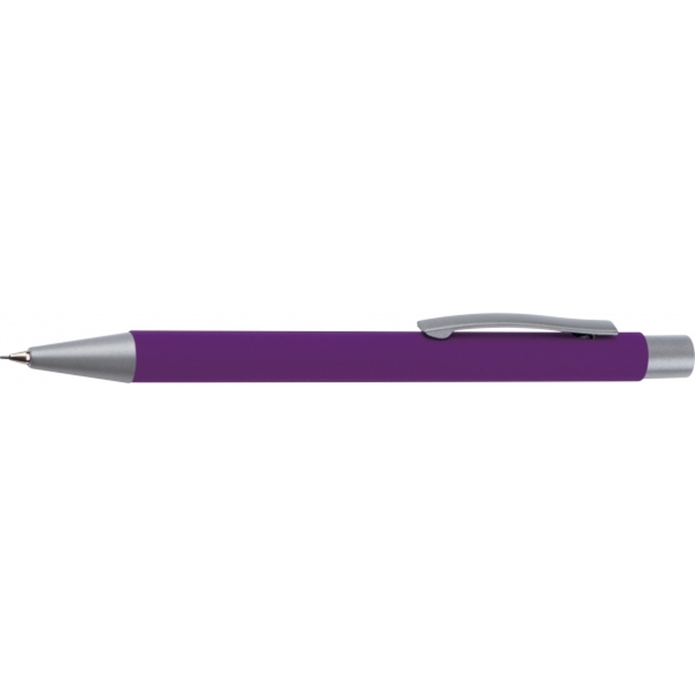 Zestaw piśmienny długopis i ołówek automatyczny soft touch UPPSALA Fioletowy 441012 (3)