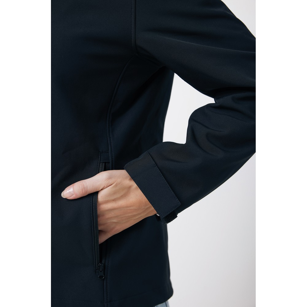 Damska kurtka softshell Iqoniq Makalu AWARE™ Czarny T4700.001.L (1)