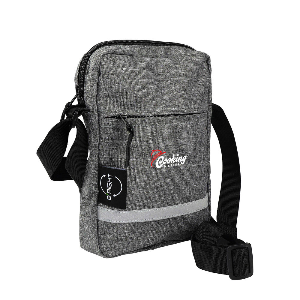 Gadżet reklamowy - Torba na ramię B'RIGHT, saszetka RPET | Hector