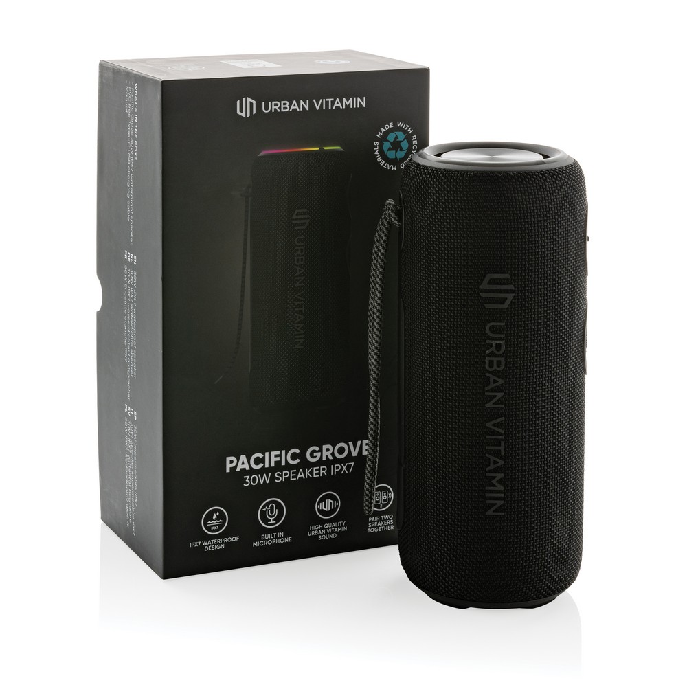 Głośnik bezprzewodowy 30W Urban Vitamin Pacific Grove, IPX7 Czarny P331.511 (3)