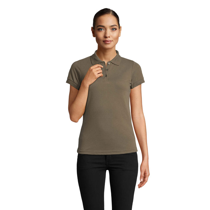 PRIME Damskie POLO 200g Army S00573-AR-XXL 