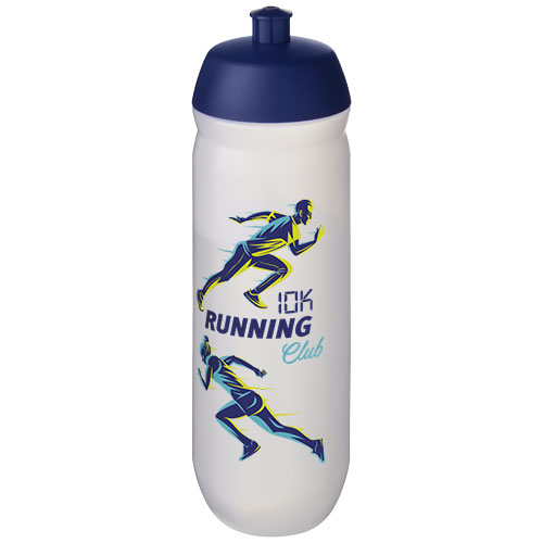 Bidon HydroFlex™o pojemności 750 ml Niebieski-Przezroczysty biały 22030197 (1)