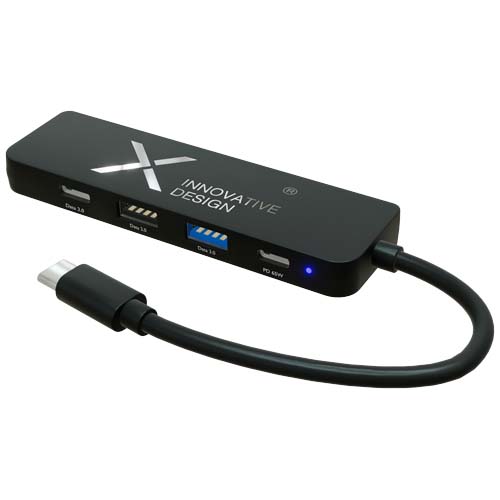 SCX.design H17 hub USB 5 w 1 Czarny 1PX22890 
