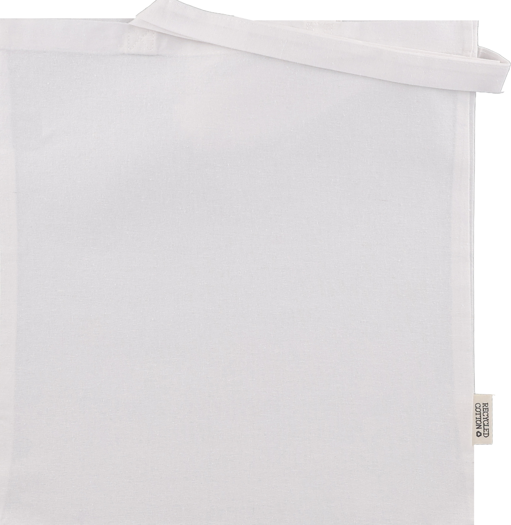Torba bawełniana z długimi uszami 180g/m2 z materiałów z recyklingu GLEN Biały 6469806 (3)