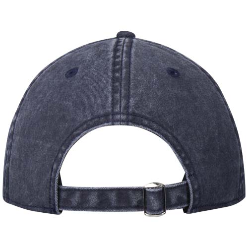 Grafton czapka 6-panelowa z dekatyzowanej bawełny Granatowy 38687550 (3)
