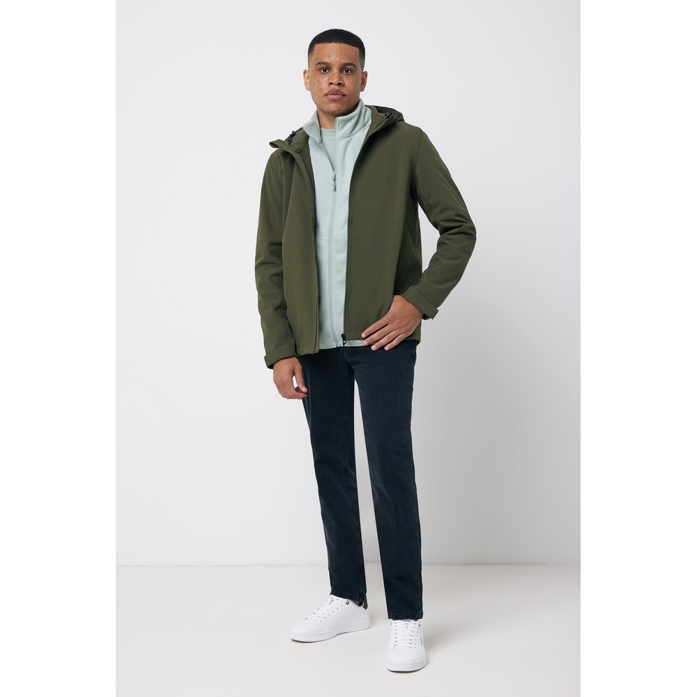 Męska kurtka softshell Iqoniq Makalu AWARE™ Khaki T1700.020.L (5)