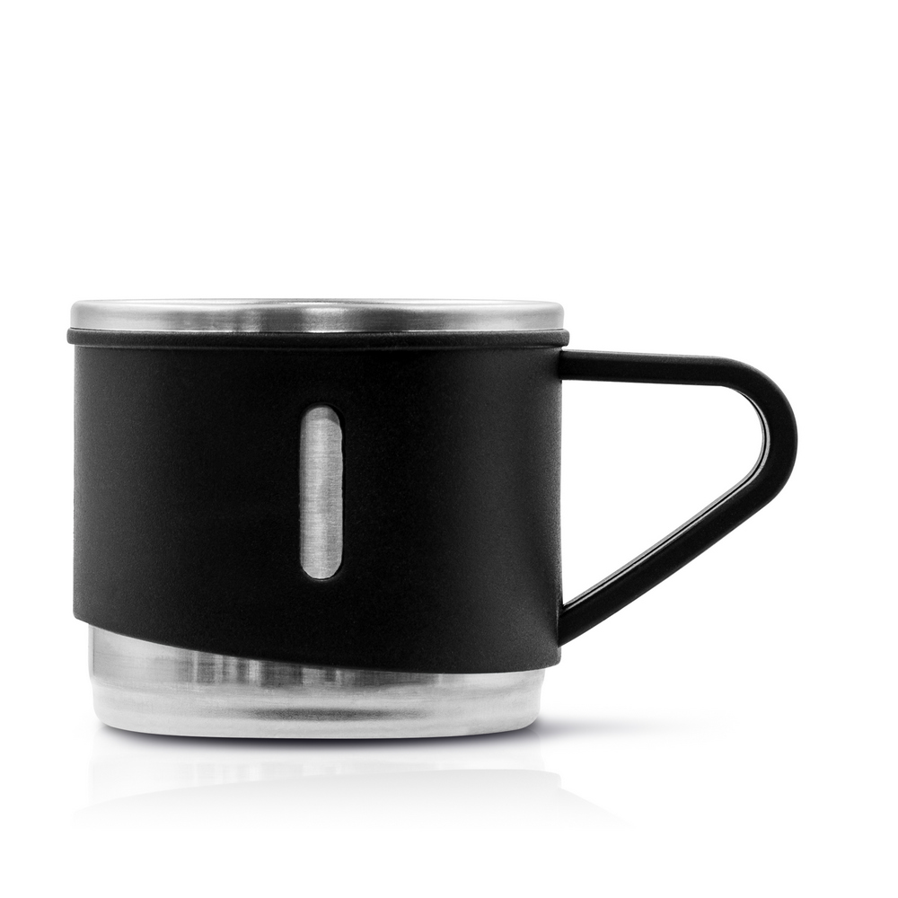 Termos 420 ml i 3 kubki 150 ml | Quavean Czarny VA117-03 (7)