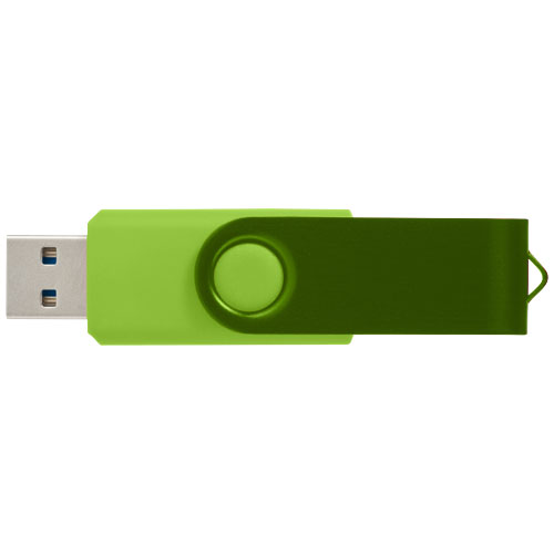 Rotate metaliczny pendrive wyposażony w interfejs USB 3.0 Limonkowy 1Z50863L (2)