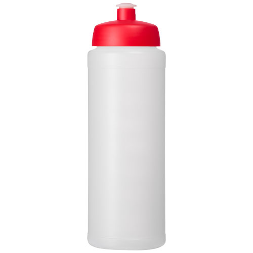 Bidon Baseline® Plus o pojemności 750 ml ze sportowym wieczkiem i uchwytem Przezroczysty-Czerwony 21068918 (2)
