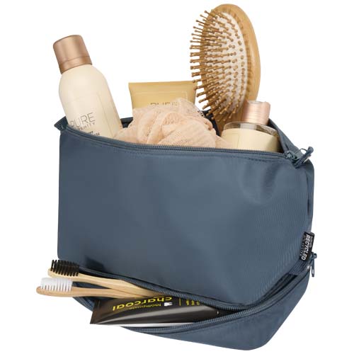 Trip Aware™, kosmetyczka podróżna wykonana z materiałów z recyklingu, 6 l Szaroniebieski 12076655 (3)