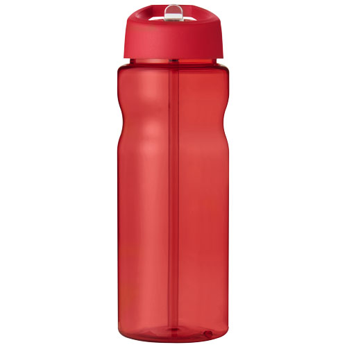 Bidon H2O Eco o pojemności 650 ml z wieczkiem z dzióbkiem Czerwony-Czerwony 21009909 (2)