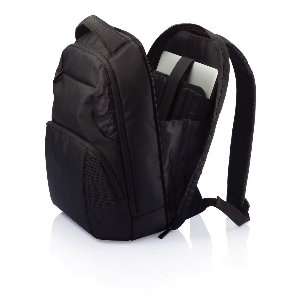 Plecak na laptopa 15,6" AWARE™ RPET Czarny P763.081 (2)