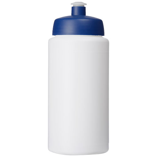 Bidon Baseline® Plus o pojemności 500 ml ze sportowym wieczkiem i uchwytem Biały-Niebieski 21068702 (2)