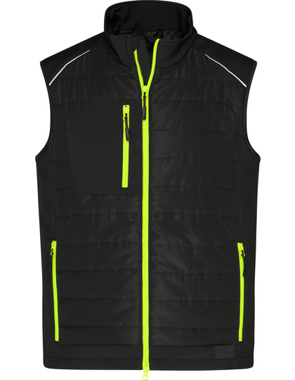 Kamizelka Męska Softshell Pikowana Carbon JN1822-524742 (1)