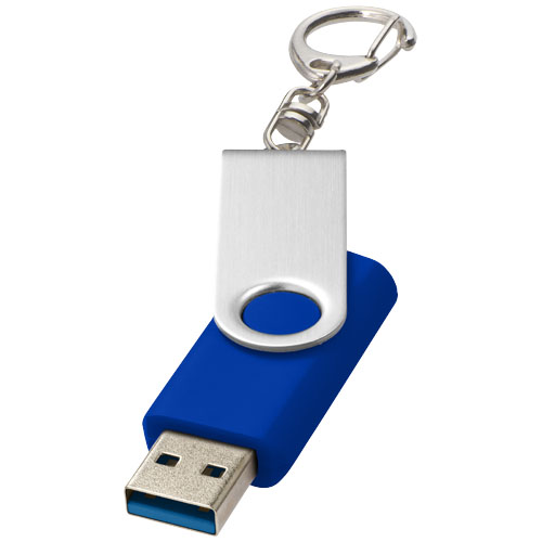 Rotate pendrive wyposażony w interfejs USB 3.0 z łańcuchem do kluczy Królewski niebieski 1Z50753L 