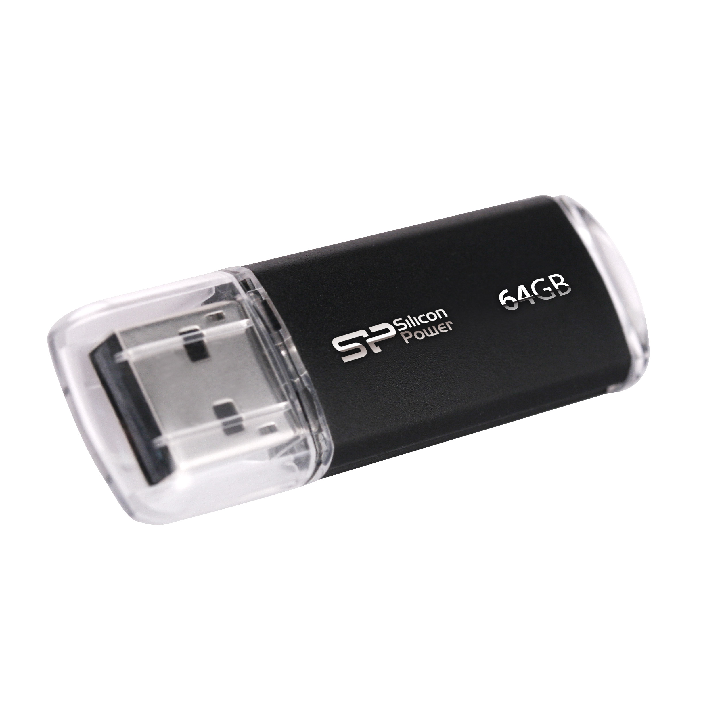 Pendrive Ultima II I-series, 64GB 2.0 Silicon Power Czarny EG811703 64GB (1)